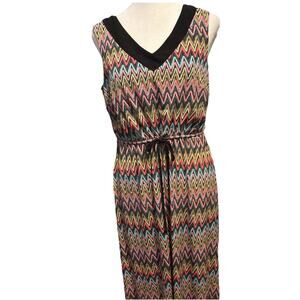 Maxi Dress Size SP Y2K Hippie Festival Retro Boho 70's Artsy by Emma & Michelle